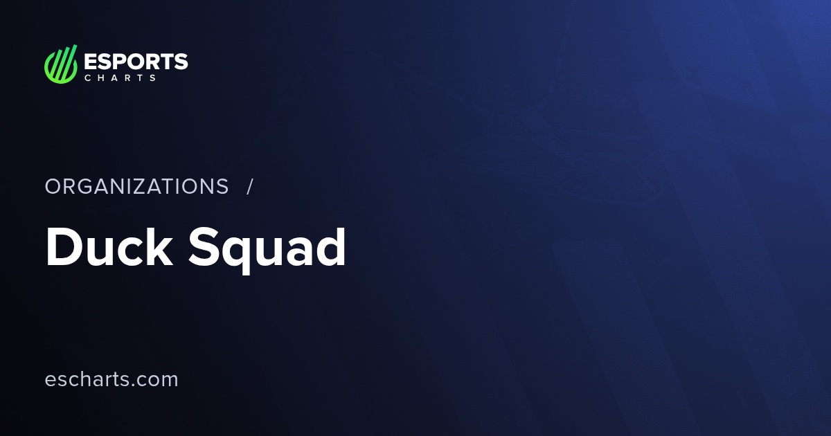 Duck Squad Organizer Overview | Esports Charts