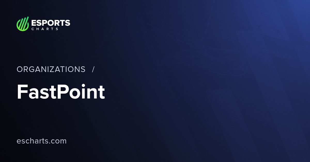 FastPoint Organizer Overview | Esports Charts