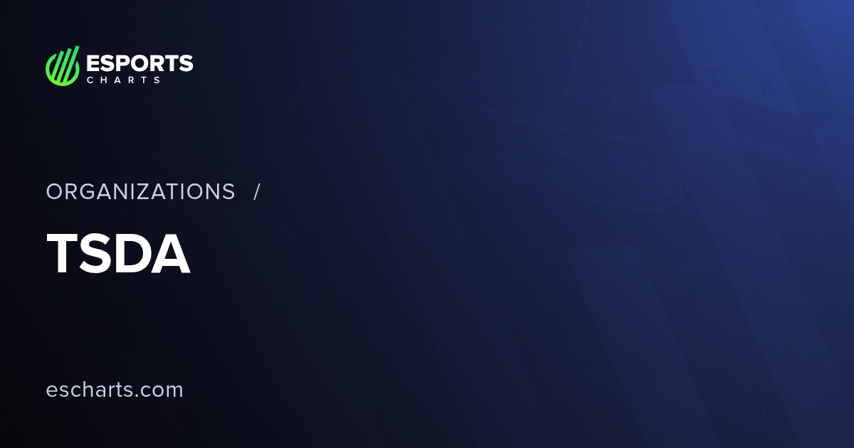 TSDA Organizer Overview | Esports Charts