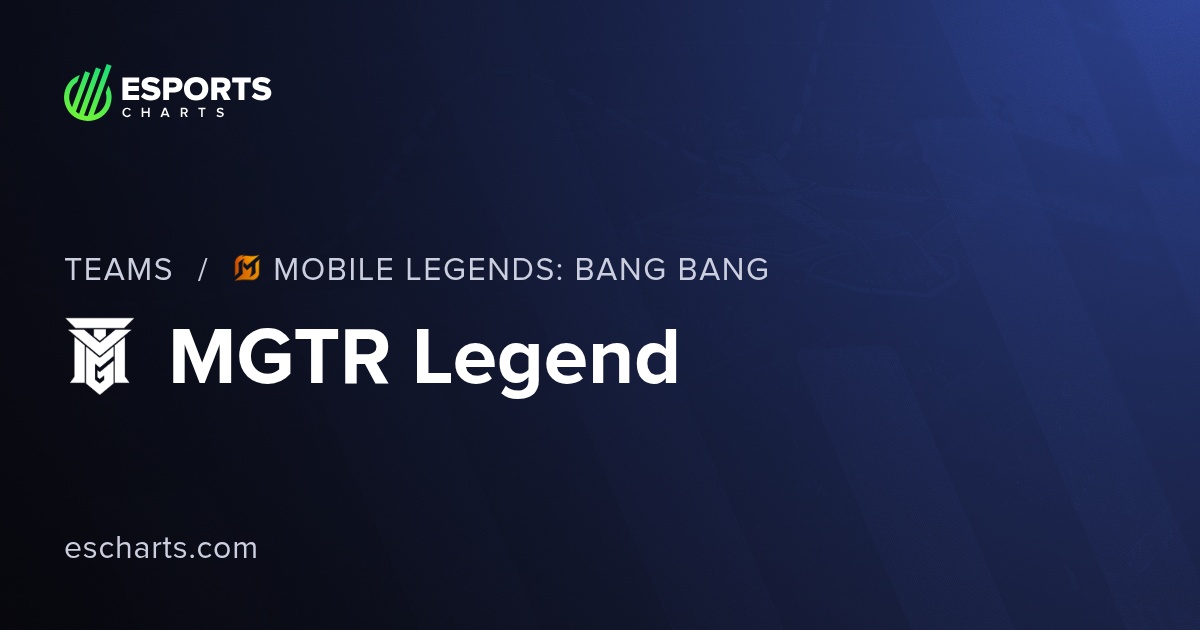 MGTR Legend ML:BB (MGTR) Team Overview and Viewers Statistics | Esports ...
